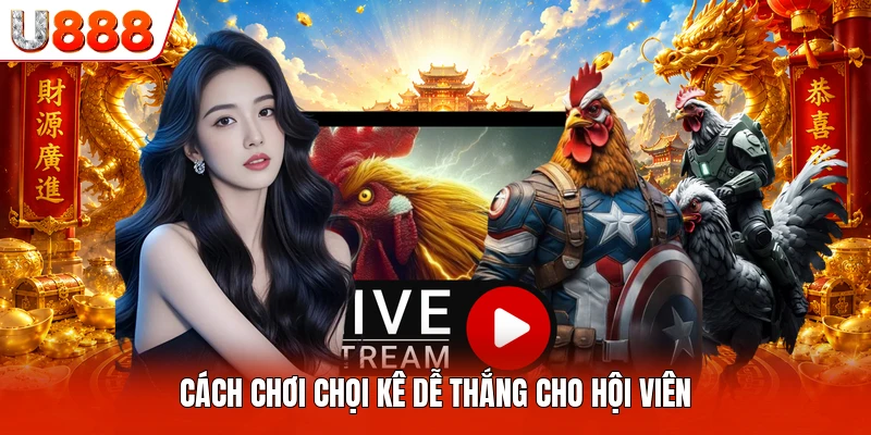 Cách chơi chọi kê dễ thắng cho hội viên