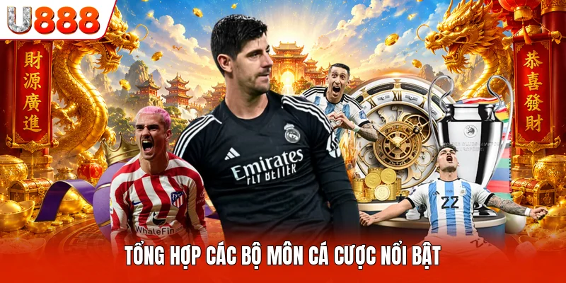 United Gaming U888 - Điểm Đến Dành Cho Người Yêu Thể Thao Tổng hợp các bộ môn cá cược nổi bật